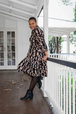 Proud Poppy Clothing London Geometric Midi Dress Online