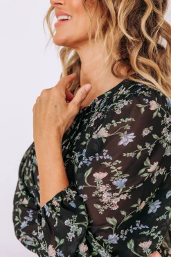 Proud Poppy Clothing Annie Floral Long Sleeve Top Best