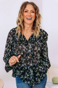 Proud Poppy Clothing Annie Floral Long Sleeve Top Best