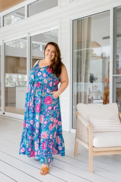 Proud Poppy Clothing April Maxi Dress in Paisley Floral PaisleyFloral Discount