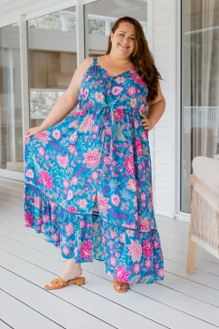 Proud Poppy Clothing April Maxi Dress in Paisley Floral PaisleyFloral Discount