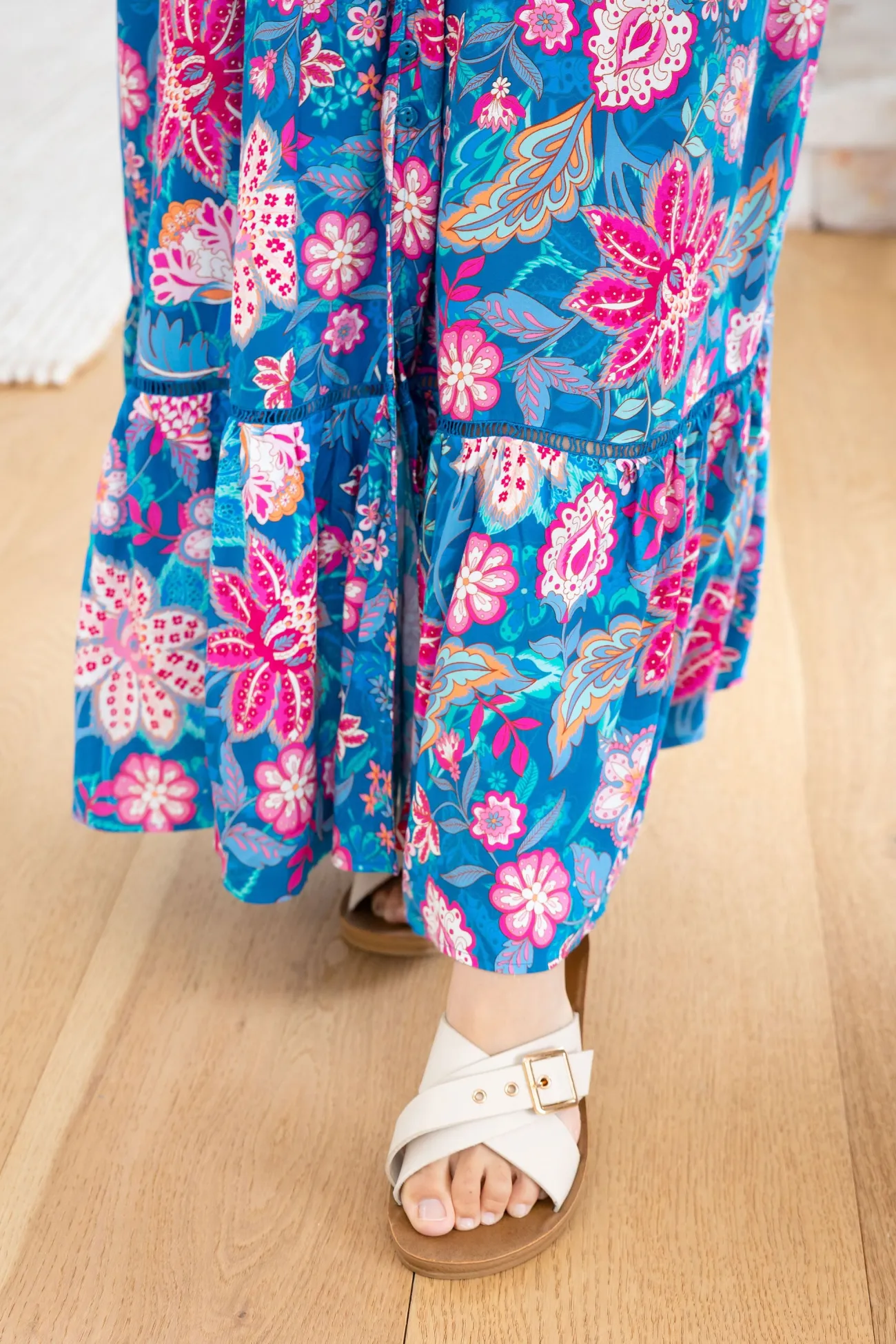 Proud Poppy Clothing April Maxi Dress in Paisley Floral PaisleyFloral Discount