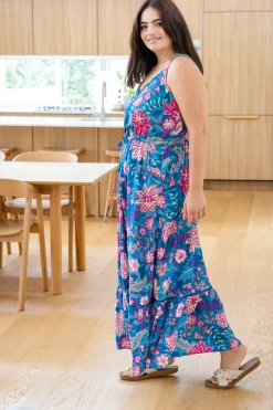 Proud Poppy Clothing April Maxi Dress in Paisley Floral PaisleyFloral Discount
