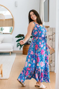 Proud Poppy Clothing April Maxi Dress in Paisley Floral PaisleyFloral Discount