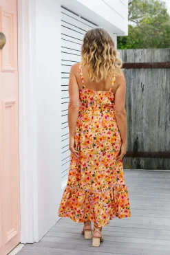 Proud Poppy Clothing April Maxi Dress in Sunshine Floral SunshineFloral Best