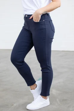 Proud Poppy Clothing Austin Ultra Stretch Jean Pants in Navy Sale
