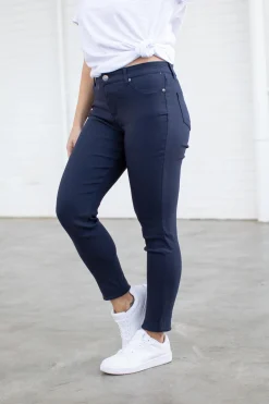 Proud Poppy Clothing Austin Ultra Stretch Jean Pants in Navy Sale