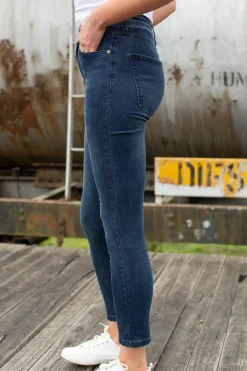 Proud Poppy Clothing Billie Jeans in Dark Blue DarkBlue Fashion
