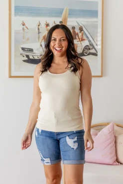 Proud Poppy Clothing Billi Tank in Ecru Clearance