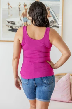 Proud Poppy Clothing Billi Tank in Fuchsia Hot