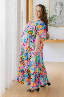 Proud Poppy Clothing Bonnie Dress in Floral Fancy by Kasey Rainbow Best