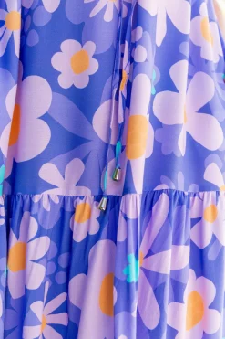 Proud Poppy Clothing Bonnie Dress in Lilac Daisies LilacDaisies New