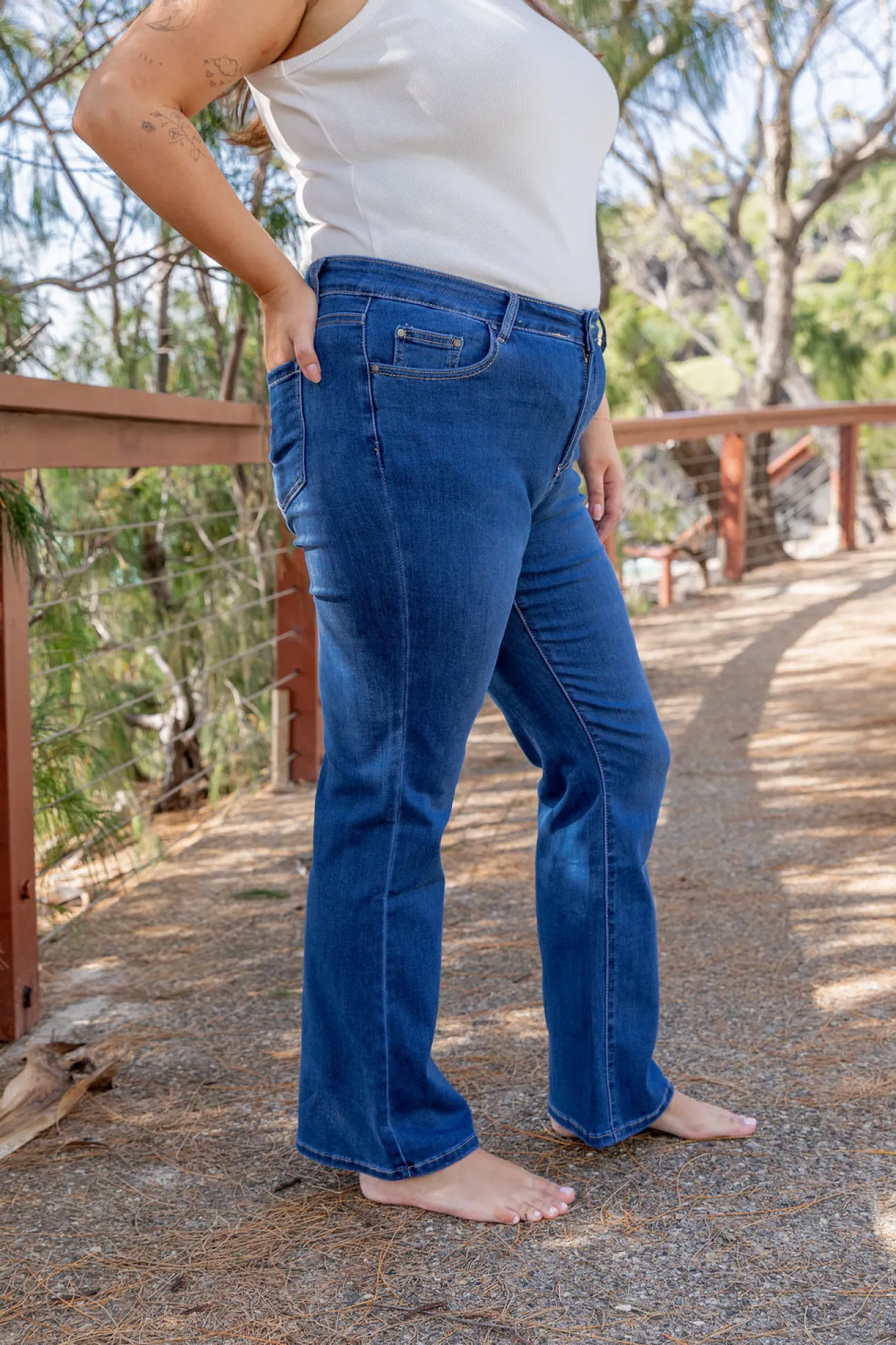 Proud Poppy Clothing Brandy Bootleg Jeans Online