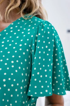 Proud Poppy Clothing Brianna Dress in Green Clearance