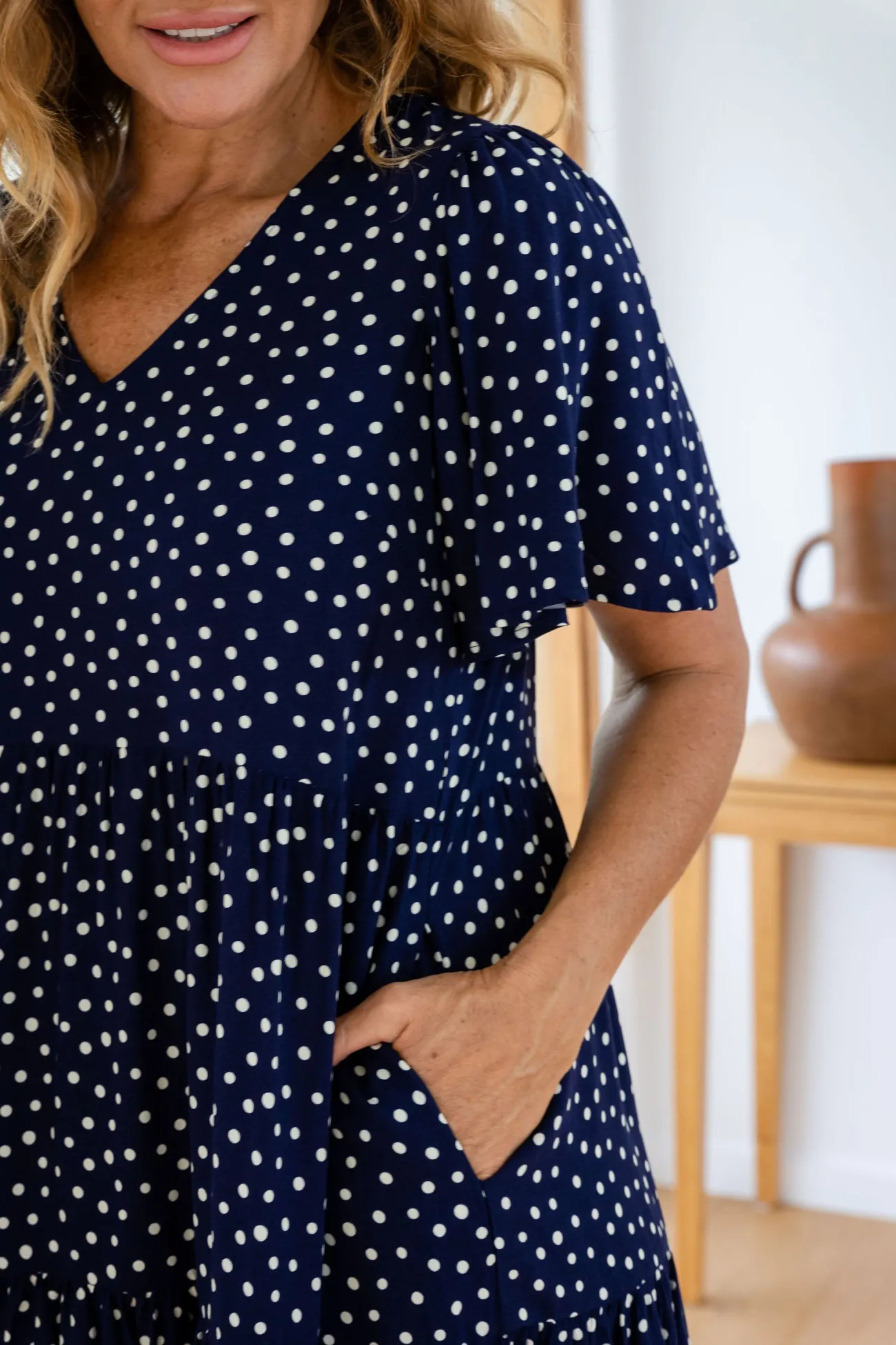 Proud Poppy Clothing Brianna Dress in Navy Online