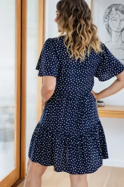 Proud Poppy Clothing Brianna Dress in Navy Online