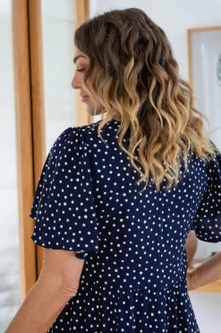 Proud Poppy Clothing Brianna Dress in Navy Online