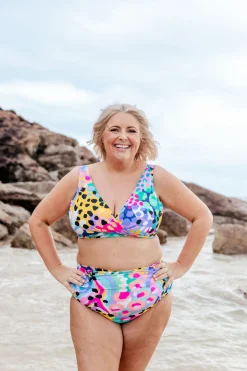 Proud Poppy Clothing Burleigh Bikini Top in Kasey Swim by Kasey Rainbow Fashion