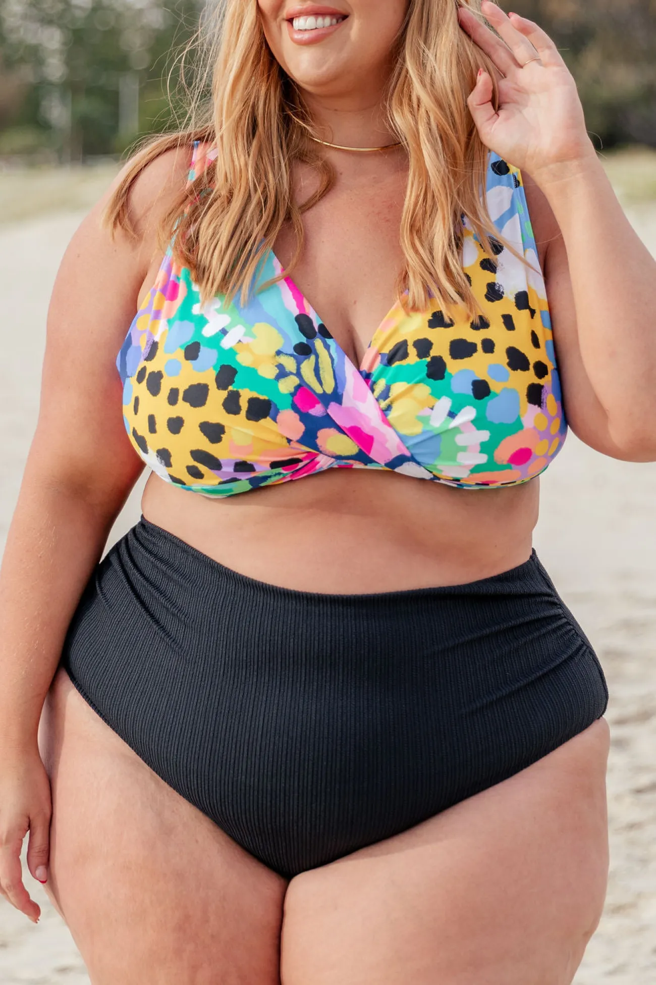 Proud Poppy Clothing Burleigh Bikini Top in Kasey Swim by Kasey Rainbow Fashion