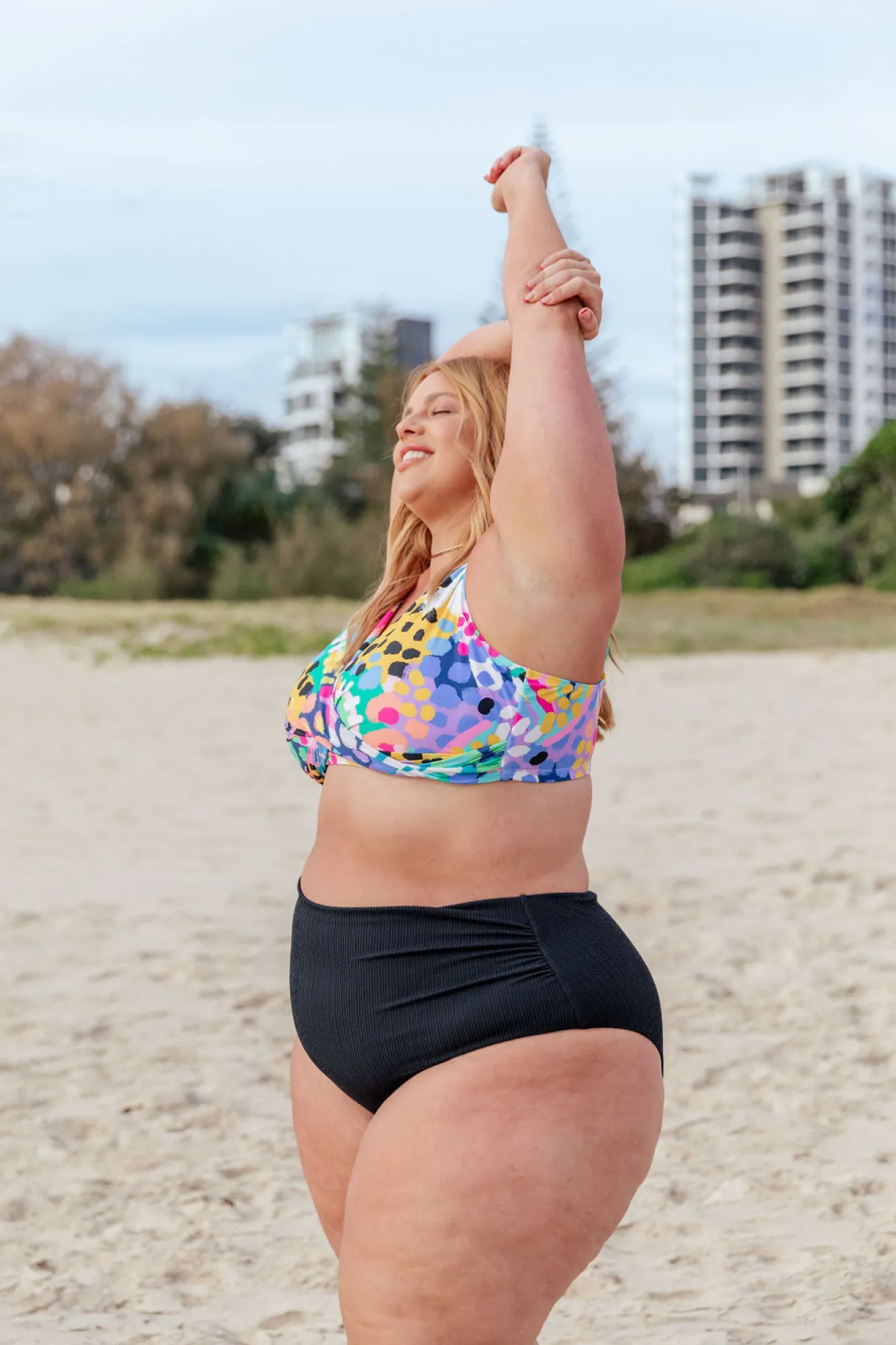 Proud Poppy Clothing Burleigh Bikini Top in Kasey Swim by Kasey Rainbow Fashion