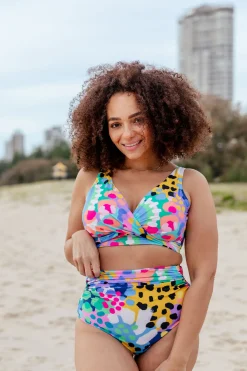 Proud Poppy Clothing Burleigh Bikini Top in Kasey Swim by Kasey Rainbow Fashion