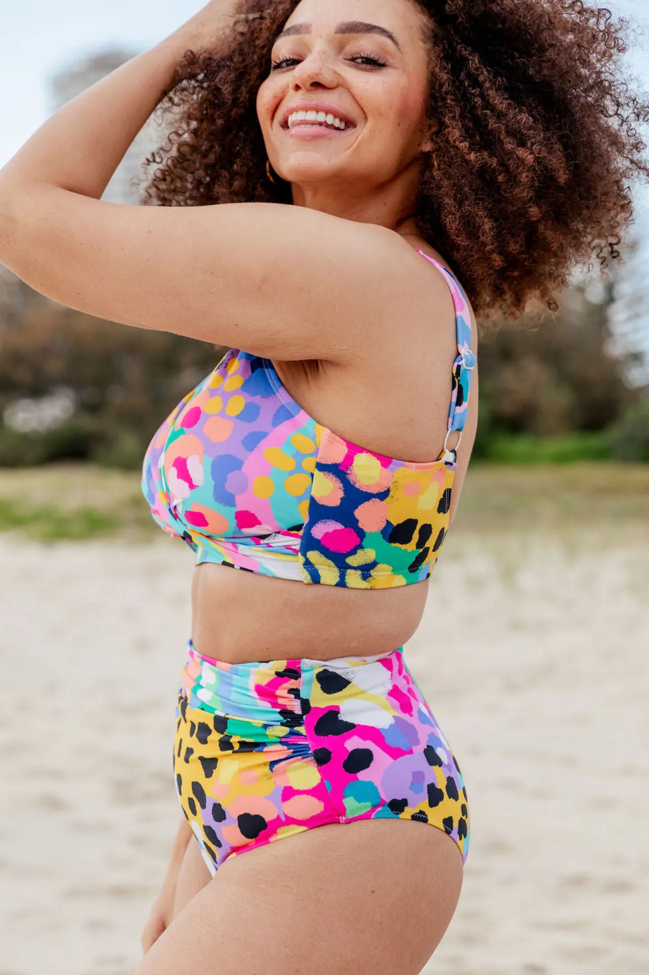Proud Poppy Clothing Burleigh Bikini Top in Kasey Swim by Kasey Rainbow Fashion