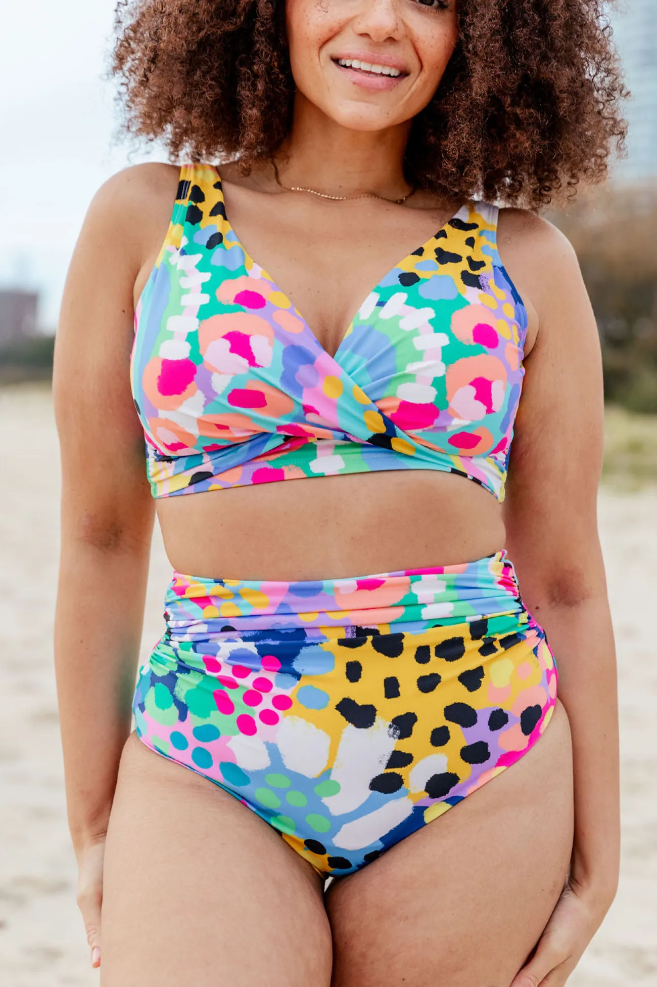 Proud Poppy Clothing Burleigh Bikini Top in Kasey Swim by Kasey Rainbow Fashion