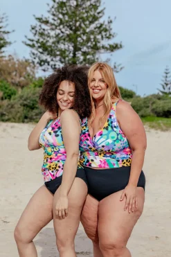 Proud Poppy Clothing Burleigh Tankini Top in Kasey Swim by Kasey Rainbow Discount