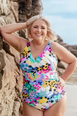 Proud Poppy Clothing Burleigh Tankini Top in Kasey Swim by Kasey Rainbow Discount