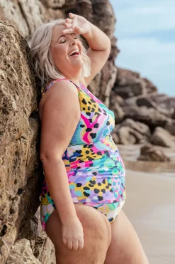 Proud Poppy Clothing Burleigh Tankini Top in Kasey Swim by Kasey Rainbow Discount