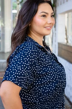 Proud Poppy Clothing Cameron Dress in Navy Online
