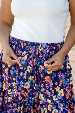Proud Poppy Clothing Carrie Maxi Skirt in Posie Clearance