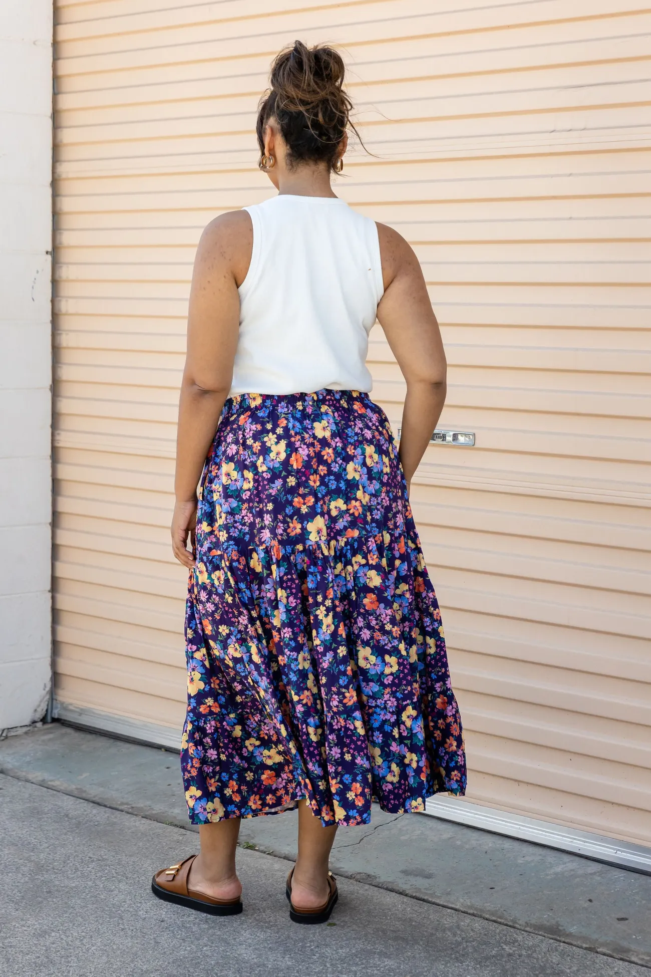Proud Poppy Clothing Carrie Maxi Skirt in Posie Clearance