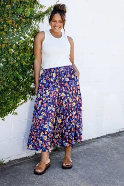 Proud Poppy Clothing Carrie Maxi Skirt in Posie Clearance
