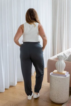 Proud Poppy Clothing Cassie Modal Blend Lounge Pants in Shadow Best