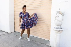 Proud Poppy Clothing Charlie Dress in Posie Discount
