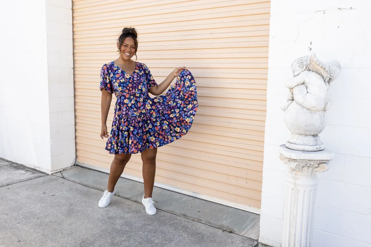 Proud Poppy Clothing Charlie Dress in Posie Discount