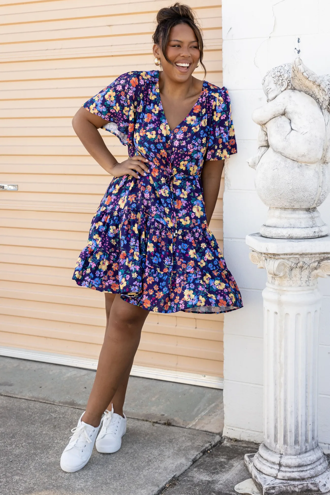 Proud Poppy Clothing Charlie Dress in Posie Discount