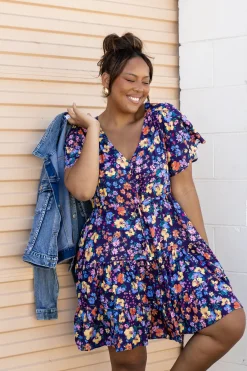 Proud Poppy Clothing Charlie Dress in Posie Discount