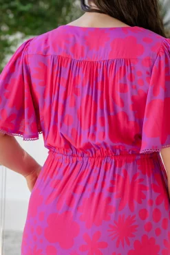 Proud Poppy Clothing Charlize Dress in Summer Floral by Kasey Rainbow Discount