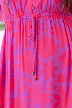 Proud Poppy Clothing Charlize Dress in Summer Floral by Kasey Rainbow Discount