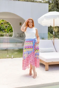 Proud Poppy Clothing Chiara Skirt in Limoncello Clearance