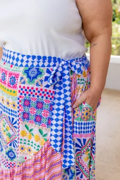 Proud Poppy Clothing Chiara Skirt in Limoncello Clearance