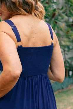 Proud Poppy Clothing Christina Jumpsuit in Navy Hot