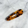 Proud Poppy Clothing Dark Tortoiseshell Coloured Round - Hair Clip Best