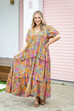 Proud Poppy Clothing Dhalia Maxi Dress Discount