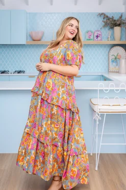 Proud Poppy Clothing Dhalia Maxi Dress Discount