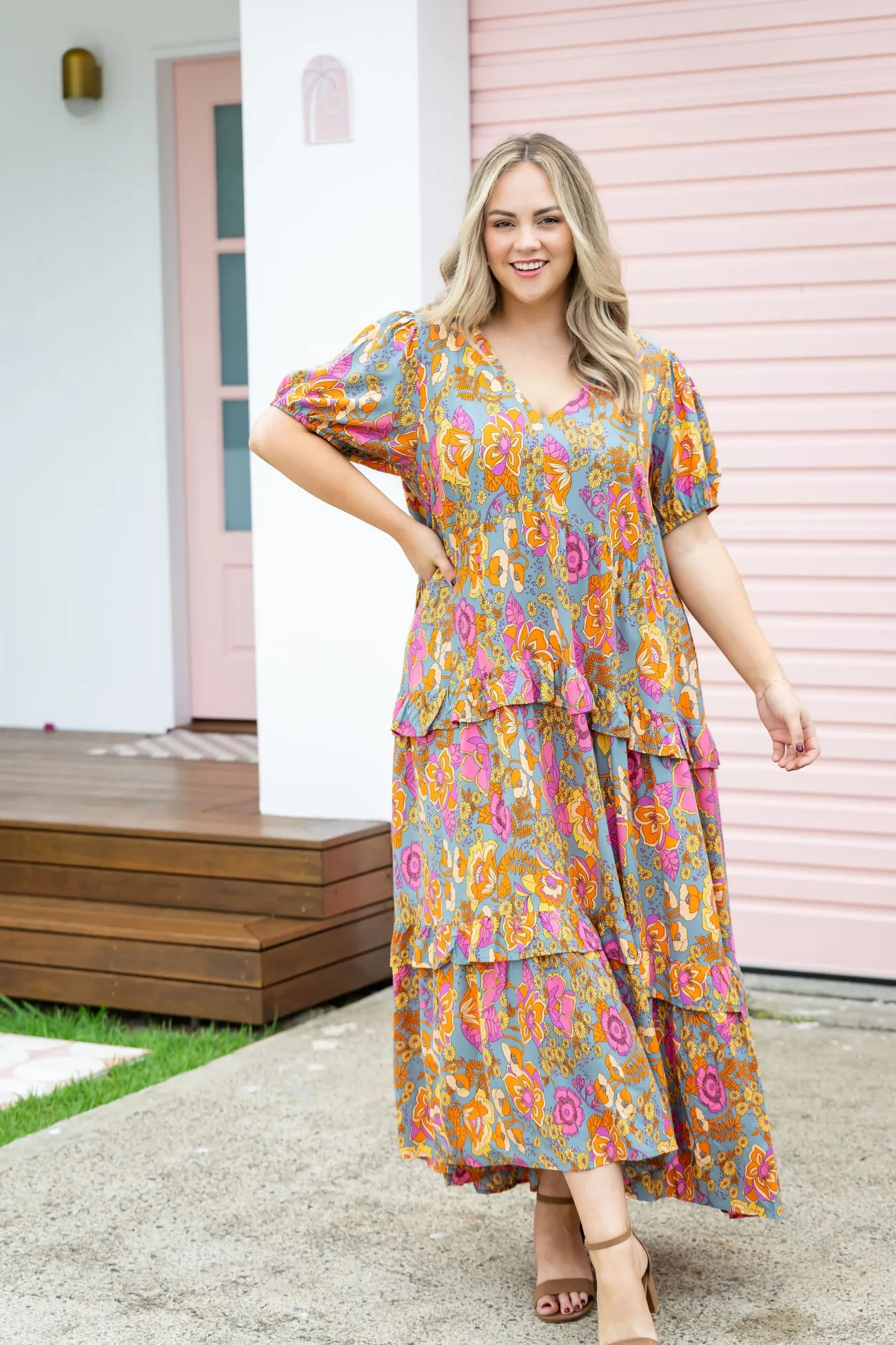 Proud Poppy Clothing Dhalia Maxi Dress Discount