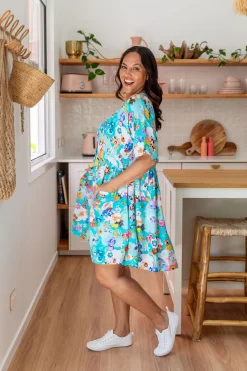 Proud Poppy Clothing Disco Dress in Kutopia by Kasey Rainbow KutopiabyKaseyRainbow Clearance