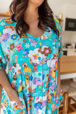 Proud Poppy Clothing Disco Dress in Kutopia by Kasey Rainbow KutopiabyKaseyRainbow Clearance